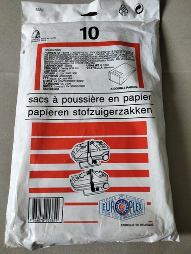Sacs aspirateur rowenta - sacs,