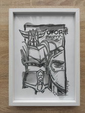 Cadre dessin goldorak - cadre, &