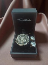 Lot vintage Thomas Sabo bagues et boucles d’oreilles ancien bijou fantaisie