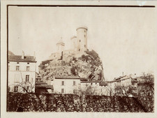 France, Ariège, Foix, Vue du