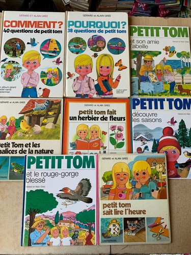 Lot livres petit tom 2 - livres, +