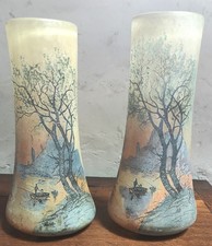 Lot de 2 grands Vases style