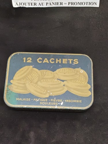 Ancienne boîte publicitaire - ancienne,