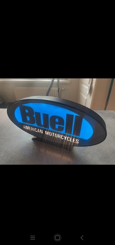 Logo lumineux buell - logo,