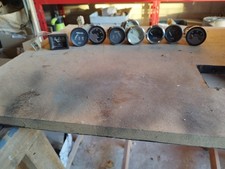 lot de 9 manometre de pression