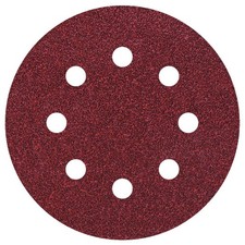 Wolfcraft 021222 Feuille abrasive pour ponceuse excentrique avec bande