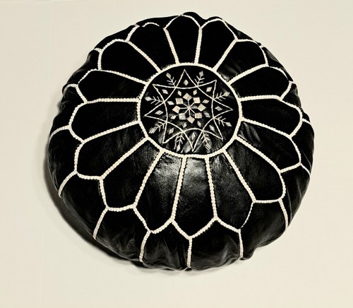 Handmade moroccan pouf - handmade,