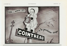 PUBLICITE COINTREAU LIQUEUR JEAN ADRIEN MERCIER
