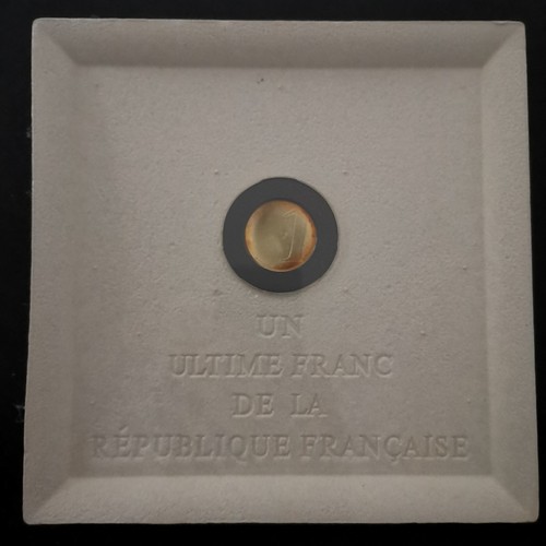 Coffret franc ultime argent - coffret,