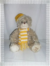 δ - Peluche Ours Echarpe