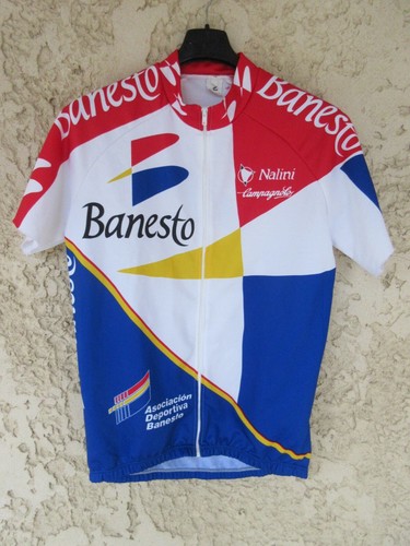 Maillot cycliste banesto - maillot,