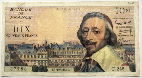 France nouveaux francs - -,