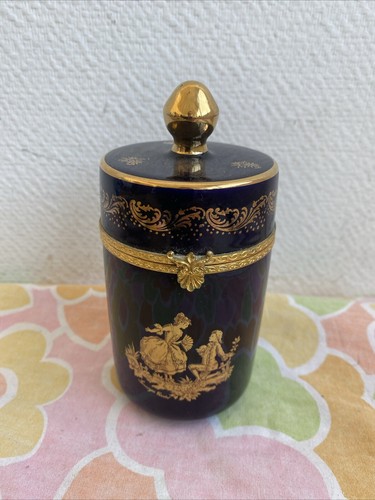 Ancien petit pot limoges - ancien,
