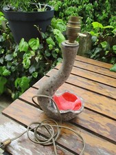 Pied de lampe cendrier