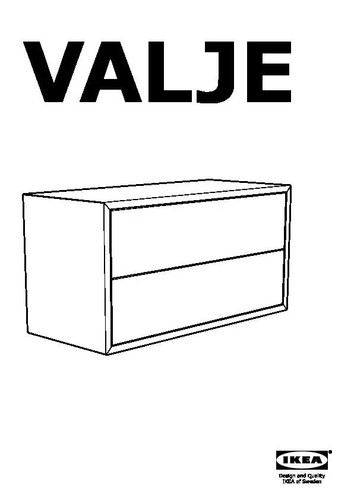 Rare ikea valje - -, storage