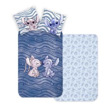 Parure lit bébé Housse de couette réversible disney LILO ET STITCH 100x135cm gar
