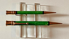 PARKER DUOFOLD JADE GREEN  2 PENCILS