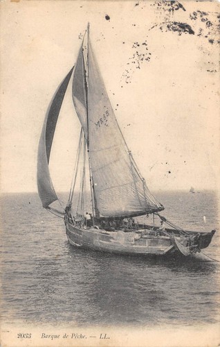 Cpa barque peche - 62, de