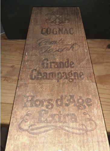 Coffret bois boite cognac - -,