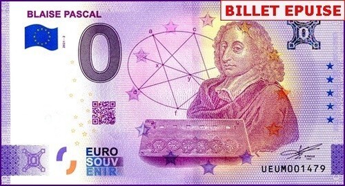 Ueum blaise pascal billet - blaise,