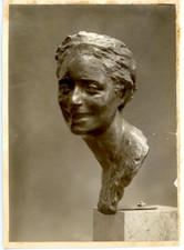 Sculpture bronze tête de - sculpture,