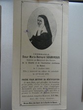 image pieuse recto verso