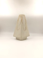 Vase Pyramide Faïence Beige