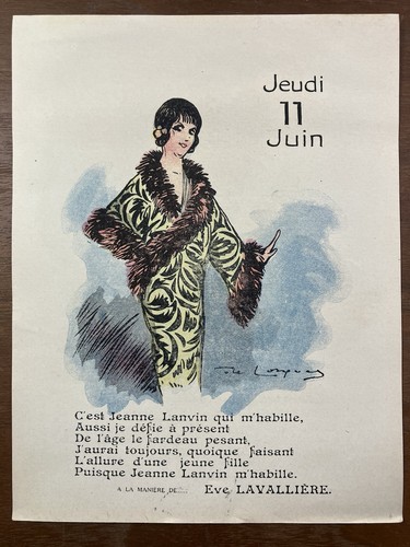 Lanvin 1914 jeanne - lanvin,