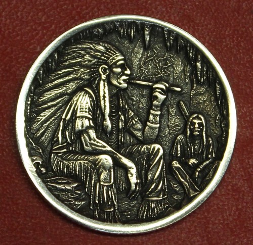 Hobo nickel indian - indian, pipe