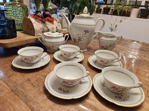 Service café thé porcelaine - café,