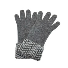 CHANEL Gray Light gray Black