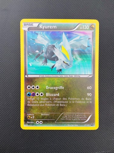 Carte pokemon kyurem - kyurem, 21/20
