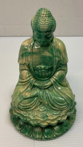 Green jade style - green, buddha