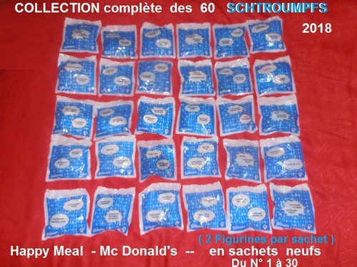 Lot neuf complet figurines - complet, 60