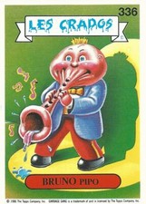 Carte "Les Crados" - BRUNO Pipo (336) Série 2 / TBE