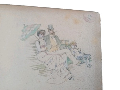Avec dessin original - avec,
