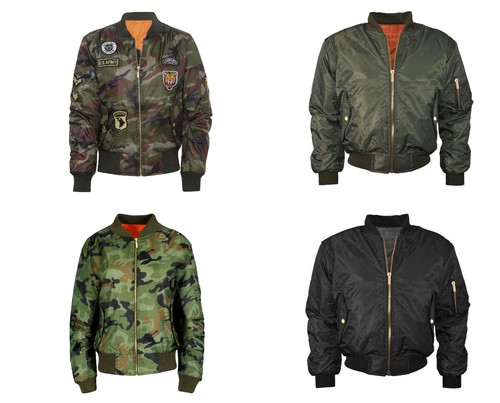 Femmes ma1 fermeture bomber - fermeture,