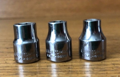 Craftsman 6 pt easy - 3/8", dr