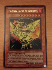 Carte Yu-Gi-Oh! DR3-FR125 Phoenix Sacré de Nephtys (Ultra Rare)