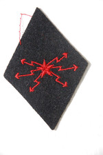 LOSANGE DE BRAS 45 -  TROUPES COLONIALES-MARINE TELEGRAPHISTES