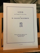 R. Gallois Montbrun Lied pour