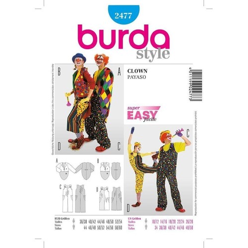 2477 patron burda creations - patron,