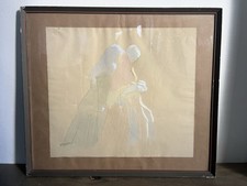 Vicente Gil-Franco (1898-1859) Aquarelle / gouache Boulogne sur Mer - Equihen