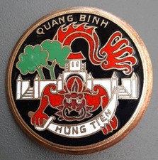 Commando GRUEBLER 1° REC Indochine Insigne Légion Étrangère ORIGINAL Drago O.M.