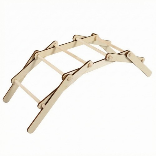 Maquette pont tenon - pont, tenon-mortaise