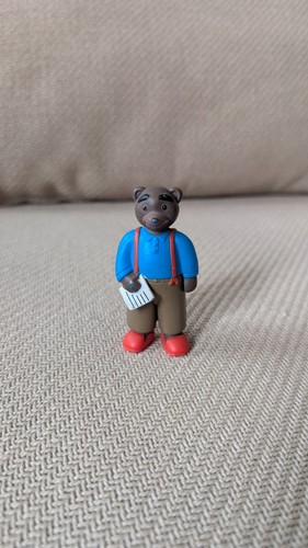 Figurine petit ours brun papa - petit,