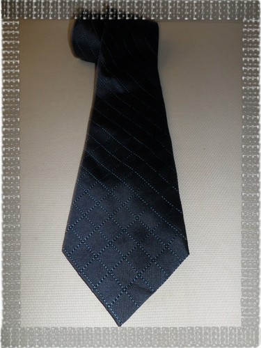 Cravate fantaisie bleu - -,