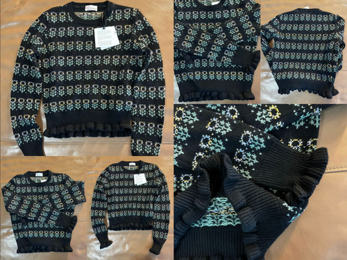 Red valentino tricot pull - valentino,