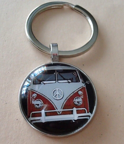 Porte cle style combi - cle, vw