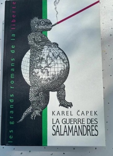 Livre guerre des salamandre - guerre,